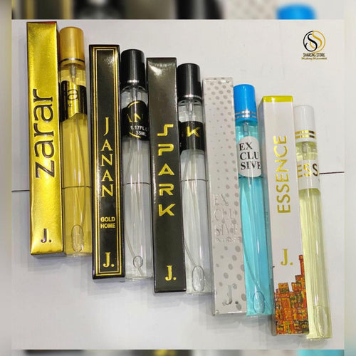J. Pen Pocket Perfume 5 Pcs Long Lasting Fragrance